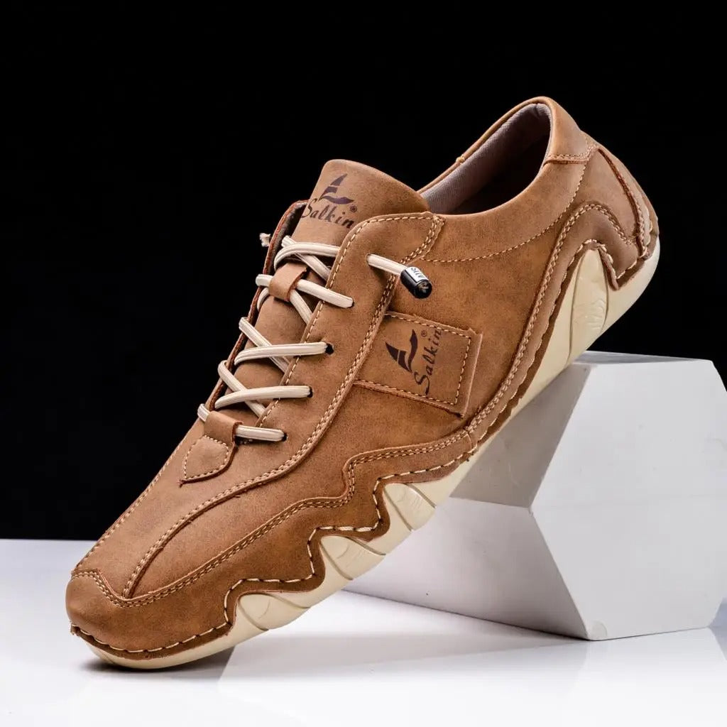 Leren blotevoeten schoenen - Isaac