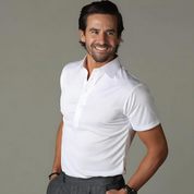 Poloshirt met stijve kraag - Spencer
