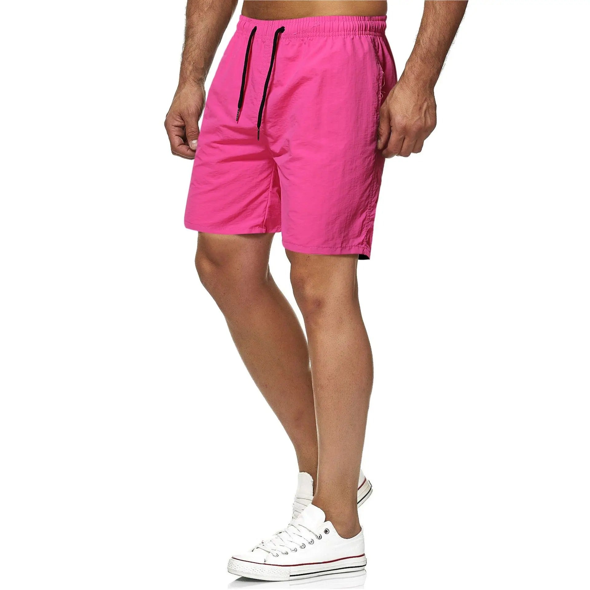 Sneldrogende effen fitness zwembroek - Jason
