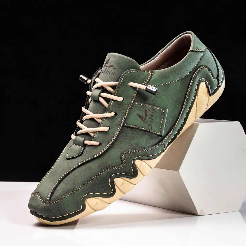 Leren blotevoeten schoenen - Isaac