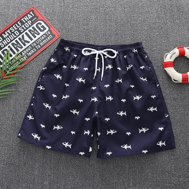Heren zwemshort met strandprint - Arlo