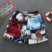 Heren zwemshort met strandprint - Arlo
