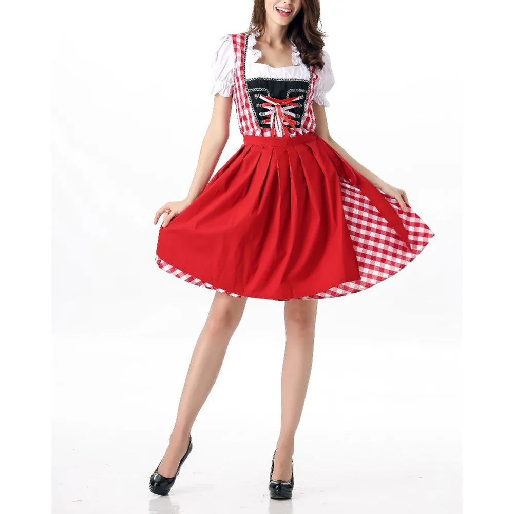 3-delig dames Oktoberfest kostuum - Emerson