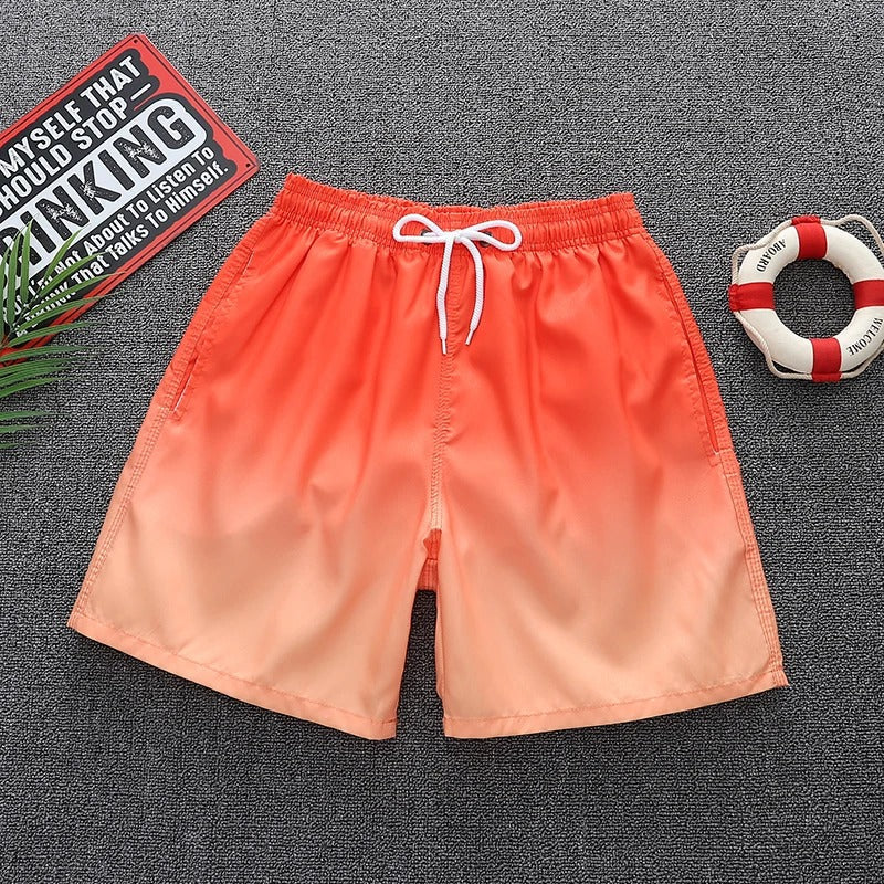 Heren zwemshort met strandprint - Arlo