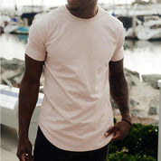 Trendy gespierd T-shirt voor heren - Zander