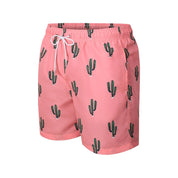 Roze zwemshort met cactusprint - Brayden