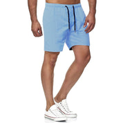 Sneldrogende effen fitness zwembroek - Jason