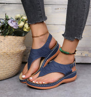 Celeste - Bohemian Geïnspireerde Platte Sandalen