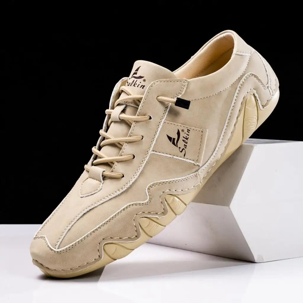 Leren blotevoeten schoenen - Isaac