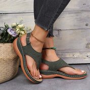 Celeste - Bohemian Geïnspireerde Platte Sandalen