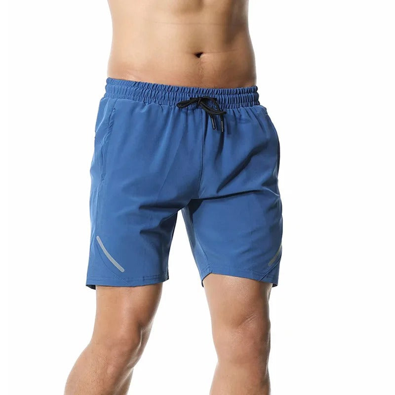 Slim fit zwemshort met steekzakken in stretchstof - Colt