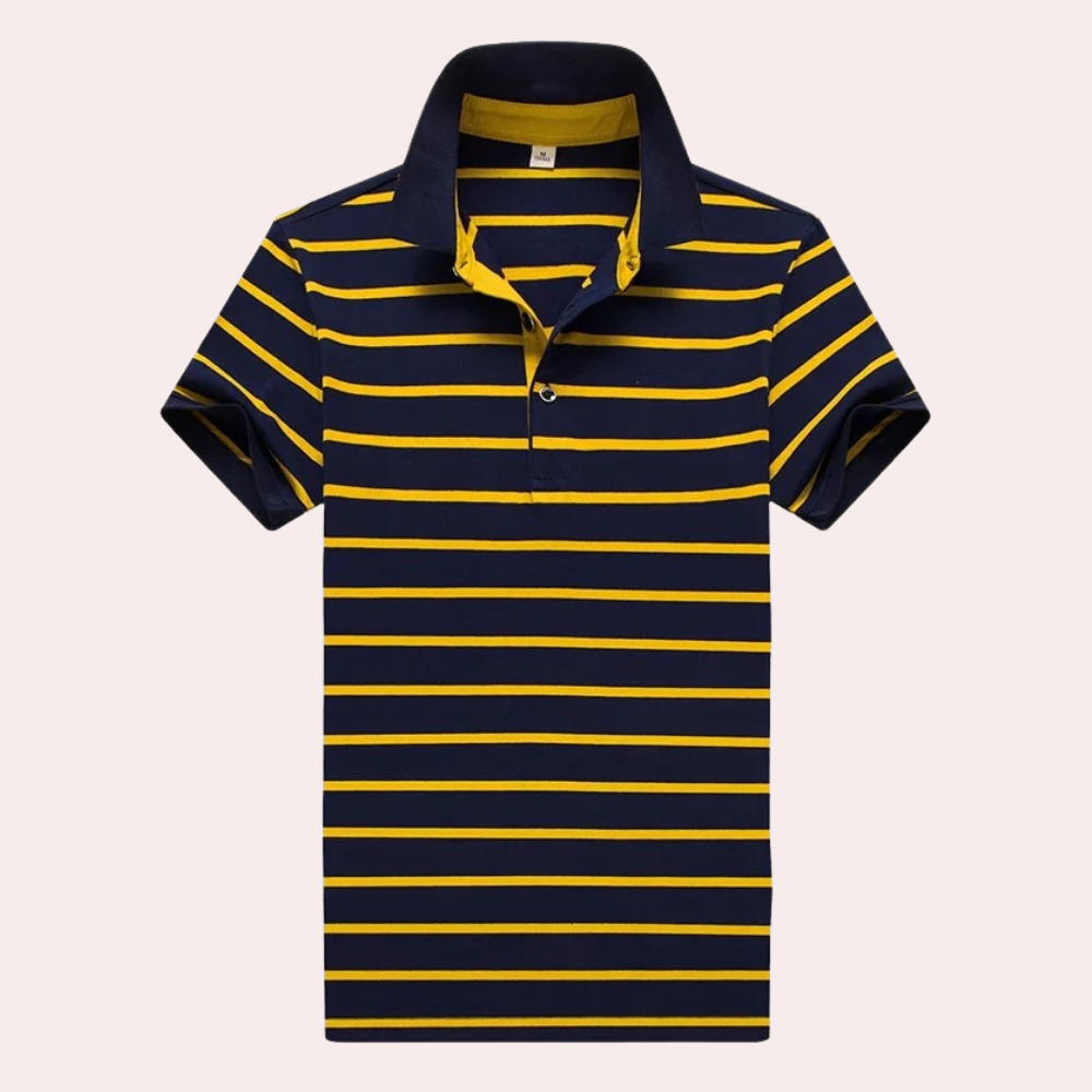 Gestreept poloshirt voor heren - Odin