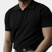 Klassiek gebreid poloshirt voor heren - Daxton