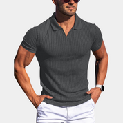 Heren getailleerd poloshirt - Bowen
