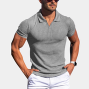 Heren getailleerd poloshirt - Bowen