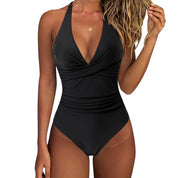 Danica Badpak - Elegante dames badmode met hoge taille met push-up