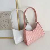 Leren schoudertas voor dames - Margot
