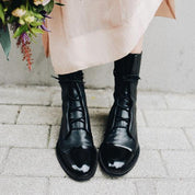 Dameslaarzen met vintage hak - Doonia