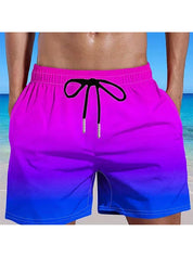 Strandshorts met elastisch trekkoord - Cole