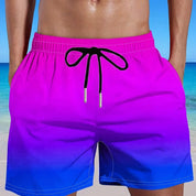 Strandshorts met elastisch trekkoord - Cole
