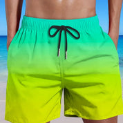 Strandshorts met elastisch trekkoord - Cole