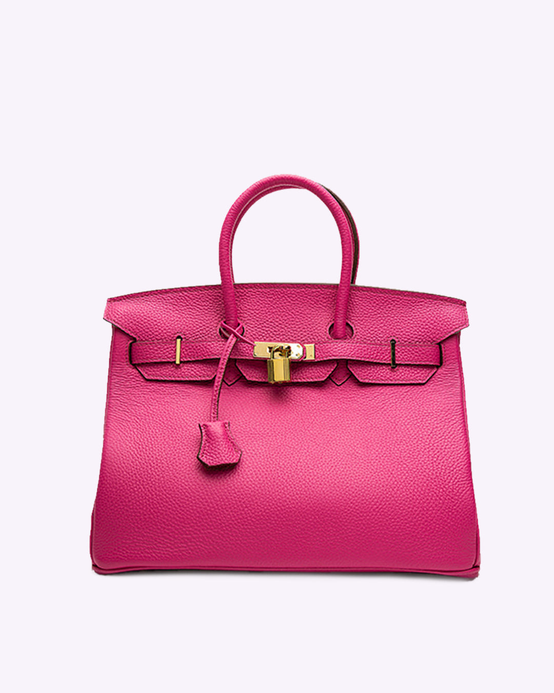 Grote leren handtas voor dames - Mara