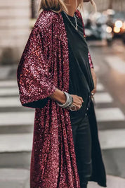 Lorah - Modieus paillettenvest