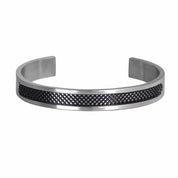 Elegante roestvrijstalen armband - Kayson