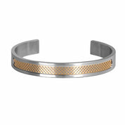 Elegante roestvrijstalen armband - Kayson