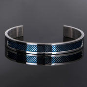 Elegante roestvrijstalen armband - Kayson