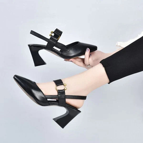 Orthopedische sandalen met hakken - Elissa