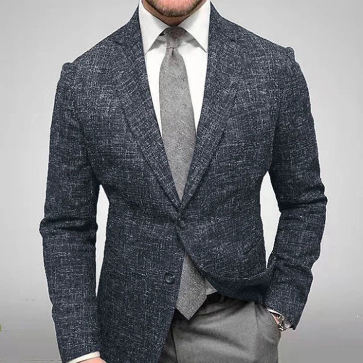 Heren Stijlvol Geruit Blazer - Ruben