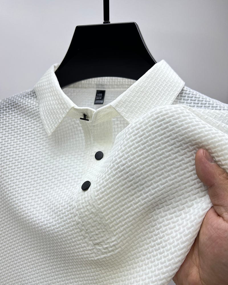 Mesh poloshirt voor heren - Cayden