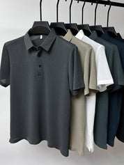 Mesh poloshirt voor heren - Cayden