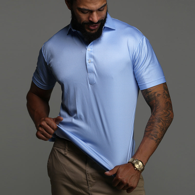 Poloshirt met stijve kraag - Spencer