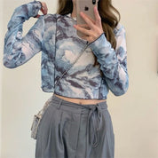 Dames T-shirt met lange mouwen - Chaya