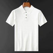 Gebreid heren T-shirt - Eduardo