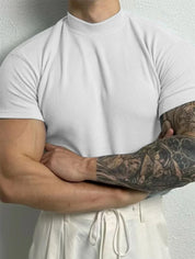 Slim fit T-shirt voor heren - Zane