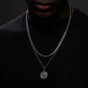 Kompashanger met gelaagde ketting - Jorge