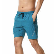 Slim fit zwemshort met steekzakken in stretchstof - Colt
