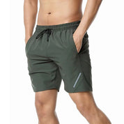Slim fit zwemshort met steekzakken in stretchstof - Colt