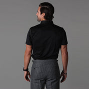Poloshirt met stijve kraag - Spencer