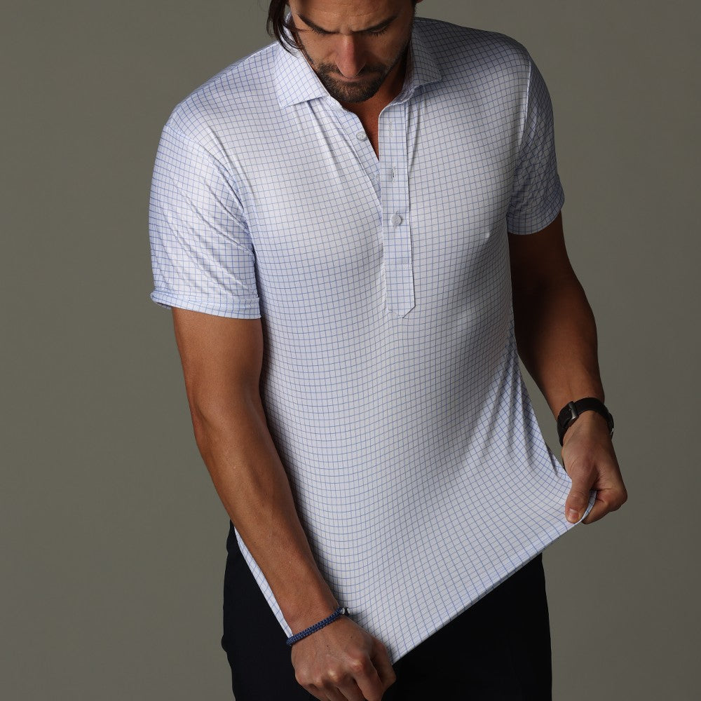 Poloshirt met stijve kraag - Spencer