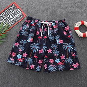 Heren zwemshort met strandprint - Arlo