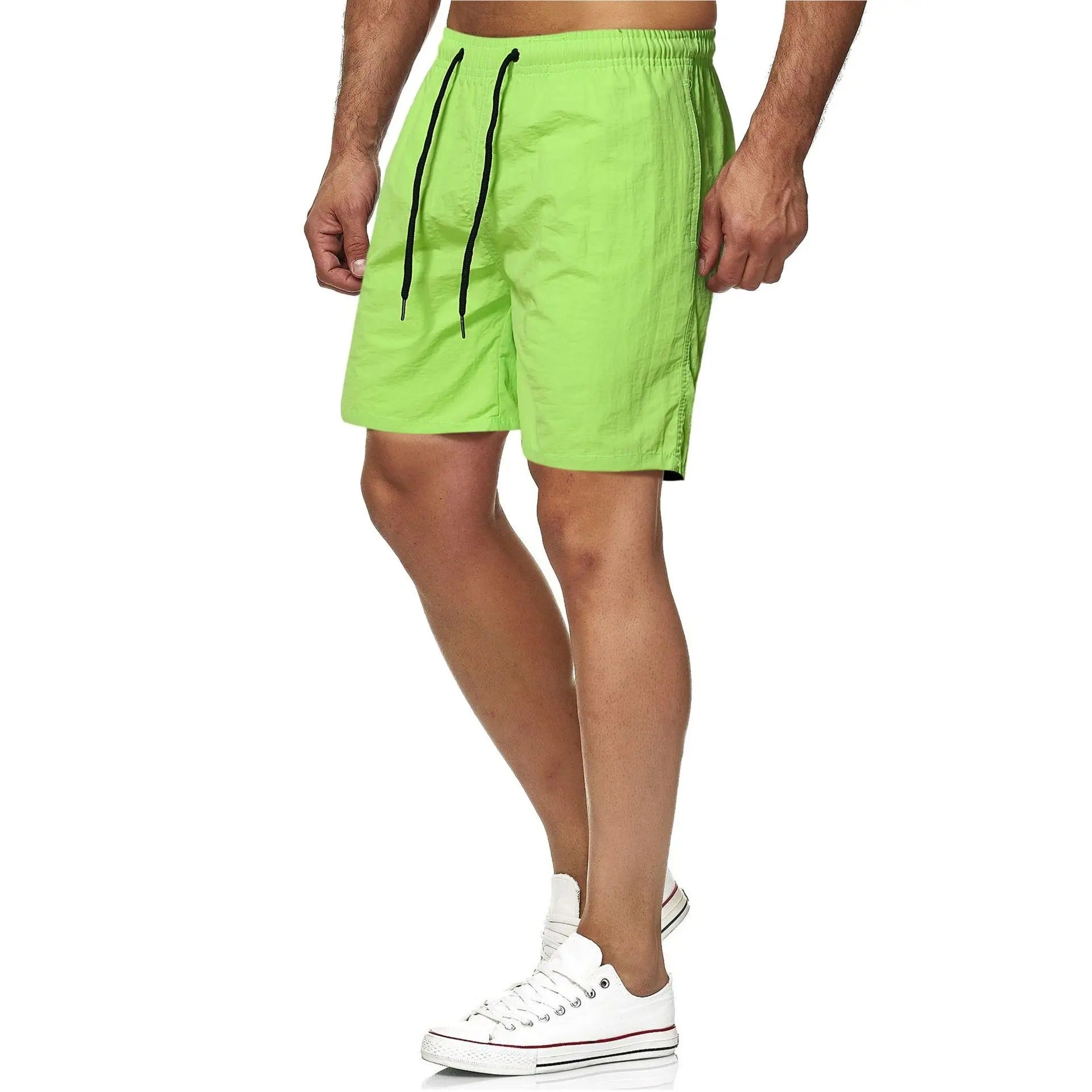 Sneldrogende effen fitness zwembroek - Jason