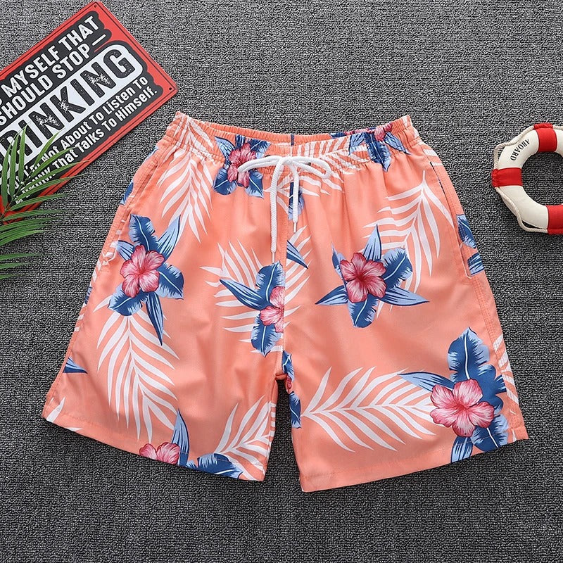 Heren zwemshort met strandprint - Arlo