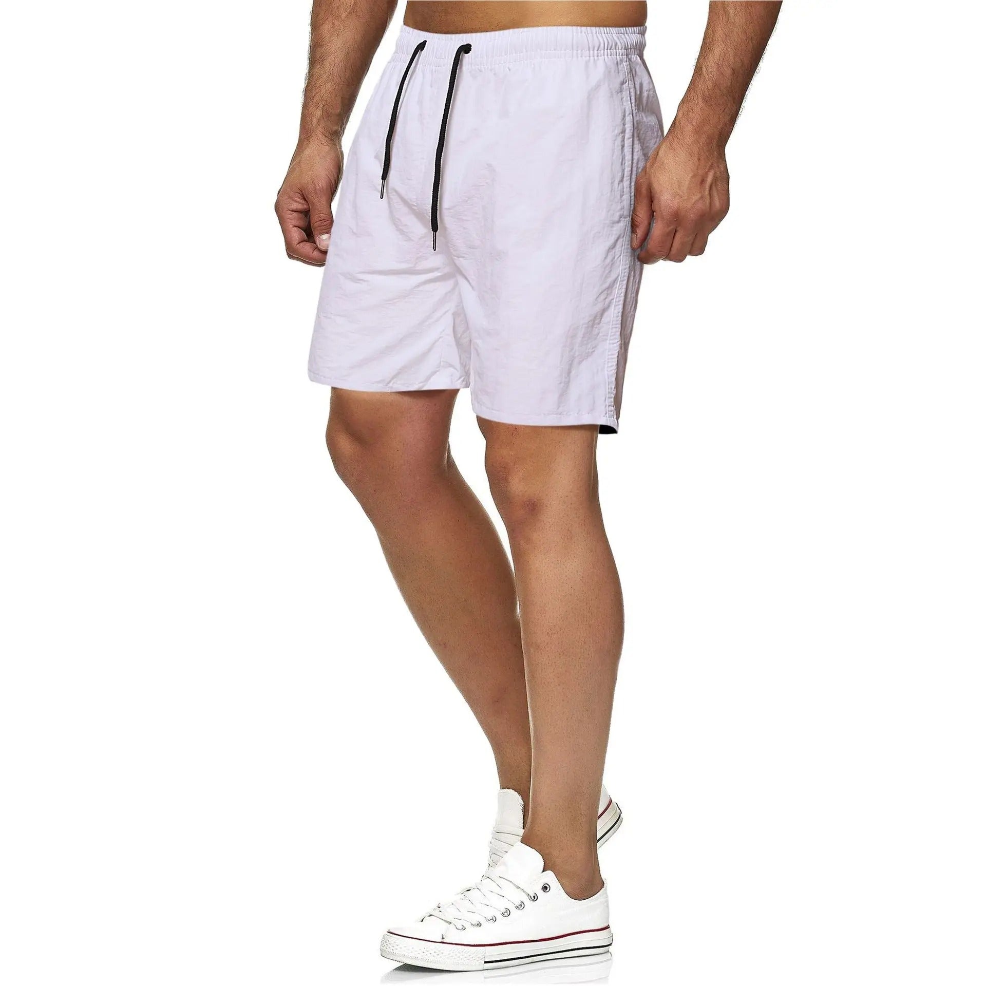Sneldrogende effen fitness zwembroek - Jason