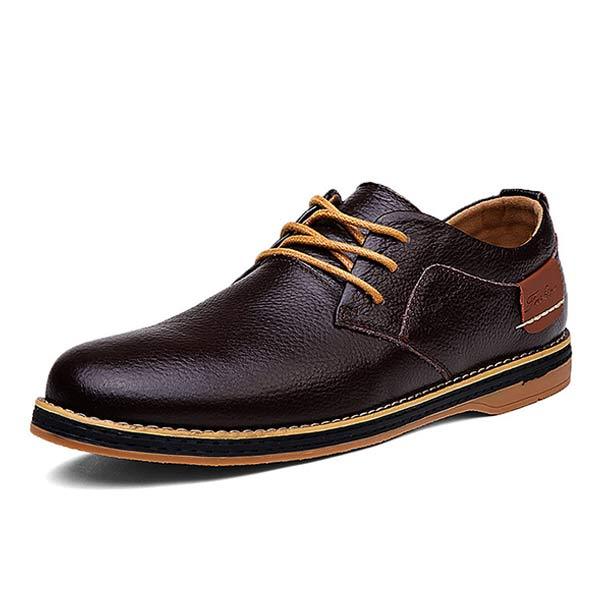 Mathew - Casual Lederen Herenschoenen