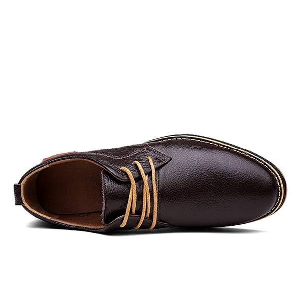 Mathew - Casual Lederen Herenschoenen
