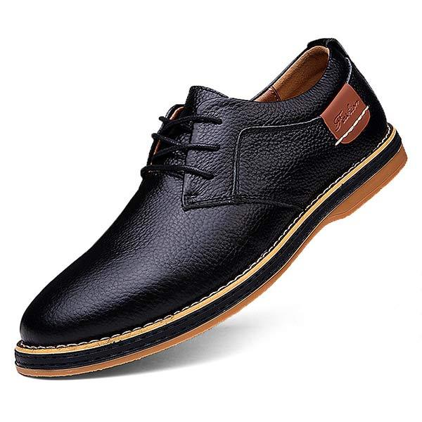 Mathew - Casual Lederen Herenschoenen